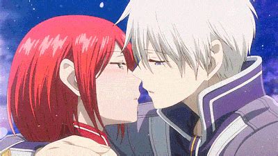 Anime Kiss GIFs - GIFcen