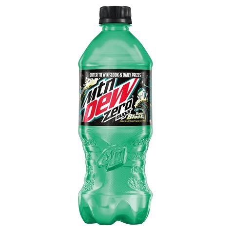Mountain Dew Baja Blast Zero Sugar – 20 fl oz Bottle – BrickSeek