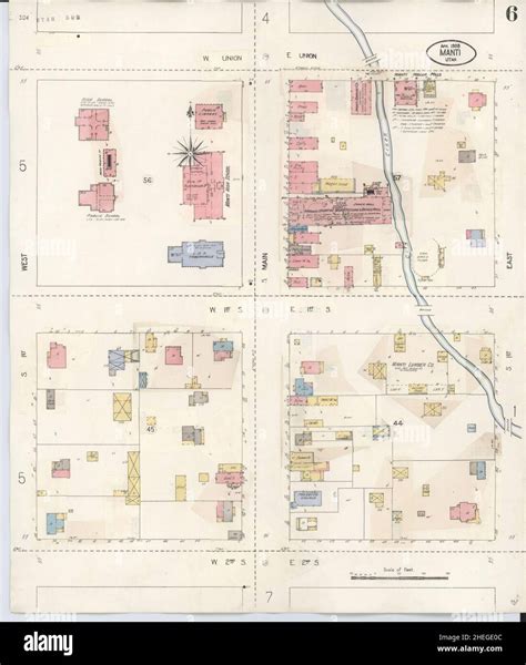 Sanpete county map hi-res stock photography and images - Alamy