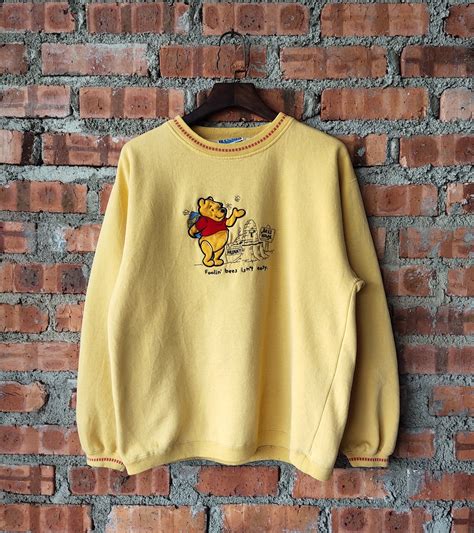 Vintage 90s Winnie the Pooh Sweatshirt Pooh Crewneck Pooh Pullover Pooh ...
