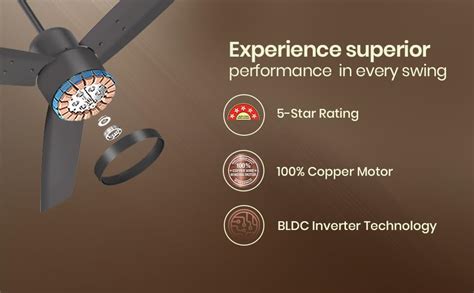 Havells FAB BLDC PRO Ceiling Fan 1200mm, 380 RPM, Savings upto 65% ...