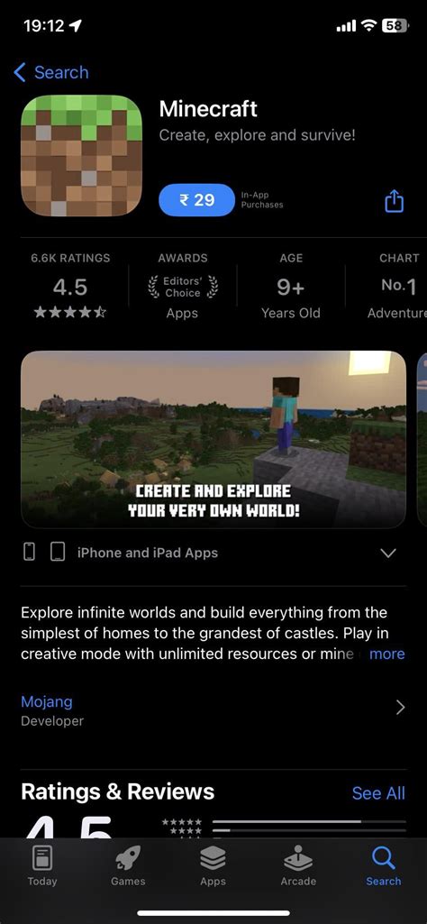 Image result for Minecraft IOS Gameplay