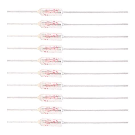 Buy Mxzzand Thermal Cutoff TF 72-250℃ Metal Shell 10A 250VAC for ...