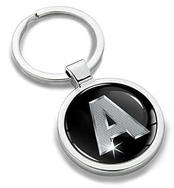 Keychain Alphabet Key Ring Letter A KK 1 : Amazon.in: Fashion