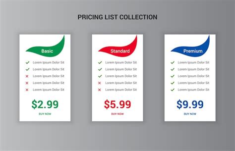 Image result for Subscription Table Design