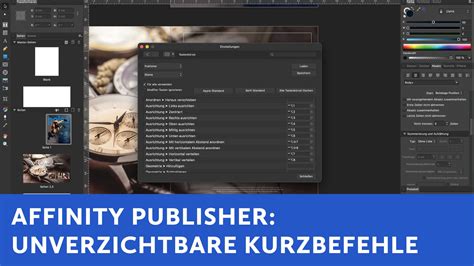 Affinity Publisher: Unverzichtbare Kurzbefehle - publishing.blog