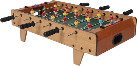 ToyMart Wooden Table Foosball/Football Board Game Set Table Top Soccer ...
