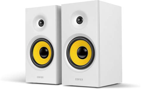 Edifier R1080BT Auxiliary, Bluetooth Multimedia Speaker (White ...