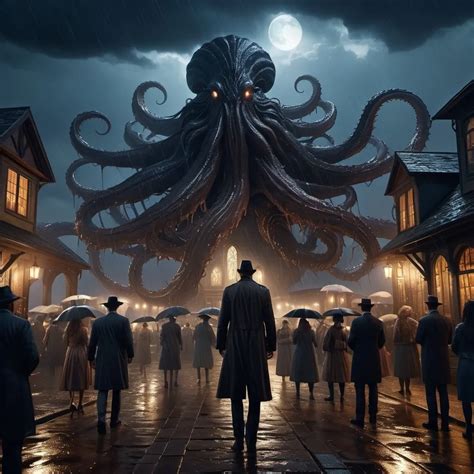 extremely realistic, hyperdetailed, eldritch horror,...