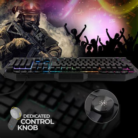 ZEBRONICS ZEB-TRANSFORMER K4 Double injection backlit keycaps, control ...
