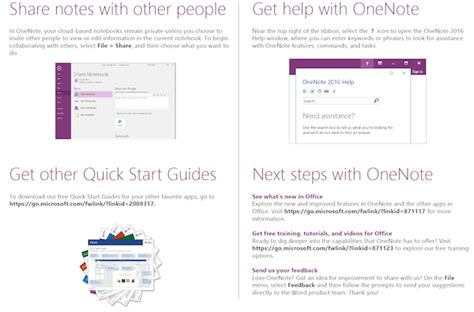 Image result for OneNote Quick Start Guide