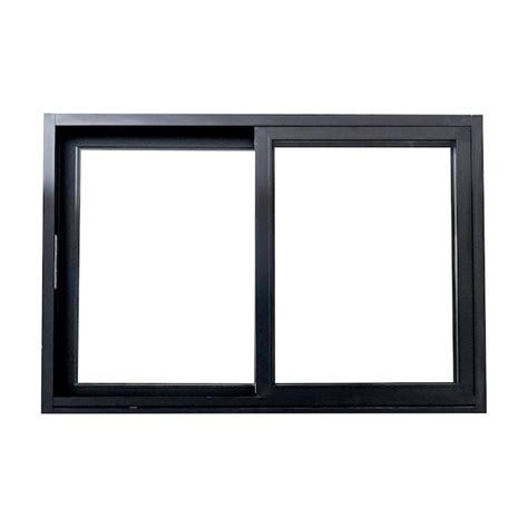 Teza Doors & Windows 120 Series 47-1/2-in x 35-1/2-in Black Exterior ...