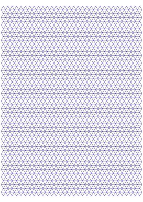 Isometric Graph Paper Template Download PDF - Free Printable Graph ...
