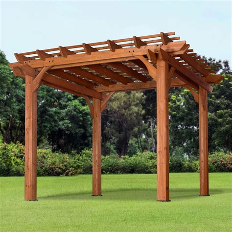 10x10 Wooden Pergola - Backyard Discovery