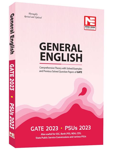 General English Gate 2023 Psus 2023 – BookStation