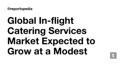 Global In-flight Catering Services Market Expected to Grow at a Modest ...