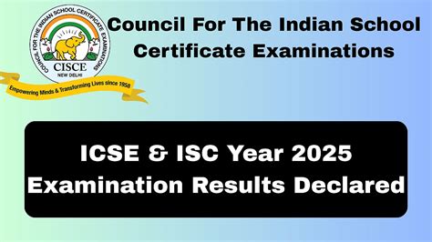 CISCE Class 10, 12 Results 2025 Declared At cisce.org; Direct Link Here