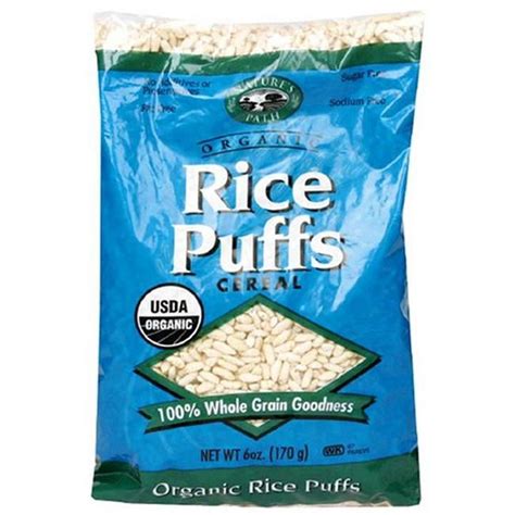Nature’s Path Rice Puffs, Breakfast Cereal, 6 oz Bag - Walmart.com