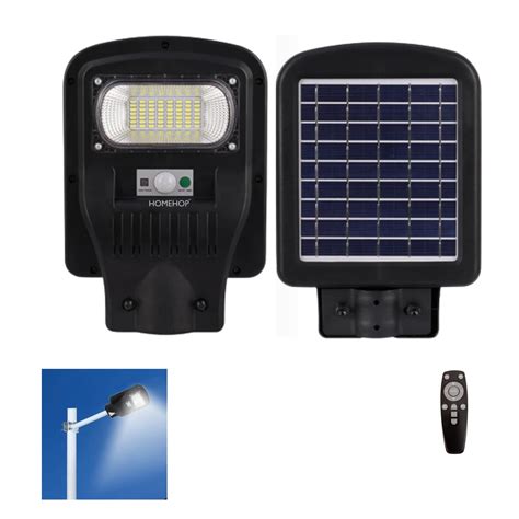Homehop 30W All in One Solar Street Light Motion Sensor Wall Home ...