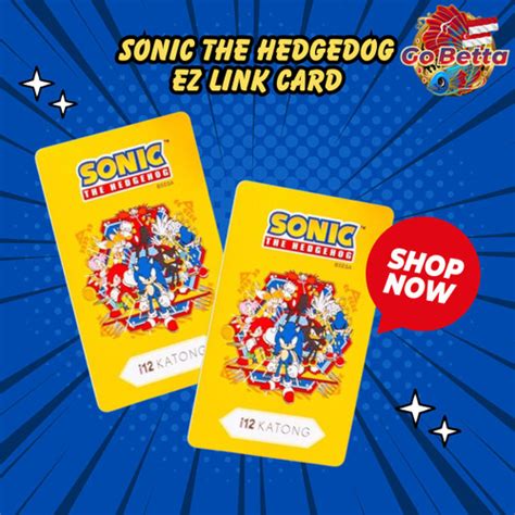Jual Kartu Ez-Link Sonic the Hedgehog SimplyGo untuk MRT & Bus di ...