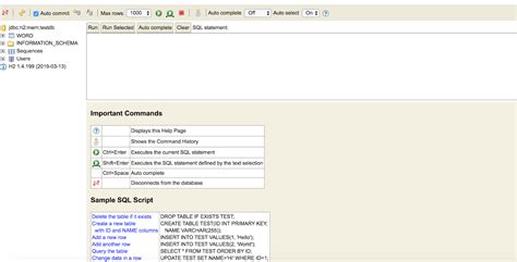 How to Open H2 Database Console 的图像结果