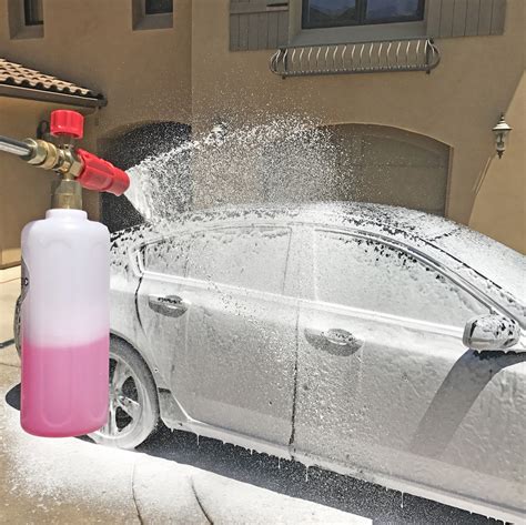 Foam Cannon Car Wash Gun - Snow Foam Lance for Pressure Washer - Brass – SudMagic