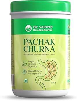 Dr. Vaidya's Pachak Churna| Ayurvedic | For Better Digestion | Expert ...