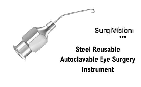 SurgiVision MC Intyre Binkhorst Irrigating Cannula 23G Ophthalmic ...