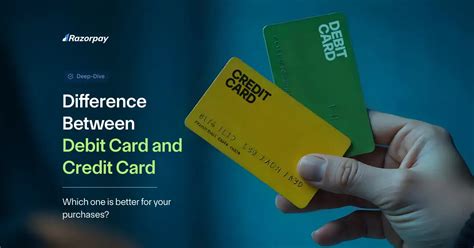 Image result for Diff Between Debit and Credit Card