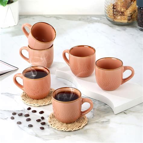 Buy CELLO Hampshire Mug Set |Microwave & Dishwasher Safe | Ceramic Tea ...