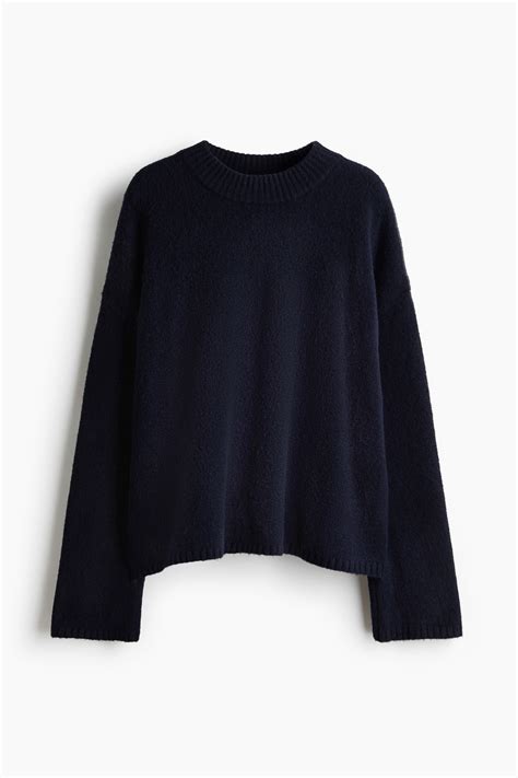 Women's Navy blue Jumper | H&M IN