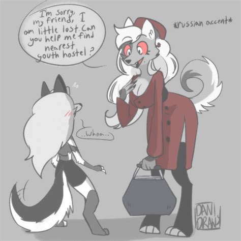 Loona's girlfriend Natasha. (By Dani Draws) : r/HelluvaBoss