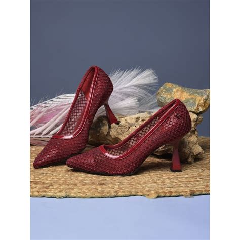 Buy Bata Women Elegant Red Pump Heels Online