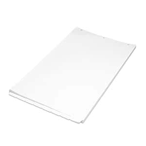 11x17 8 Tabbed Dividers, Pack of 16, White (590801) : Amazon.in: Office ...