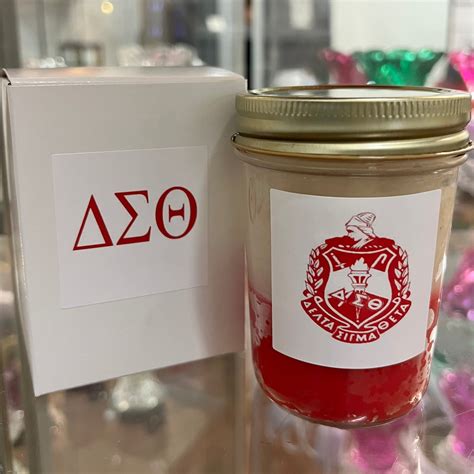 Delta Sigma Theta Sorority Candle - Greek Gift | Simply Scents - Simply ...