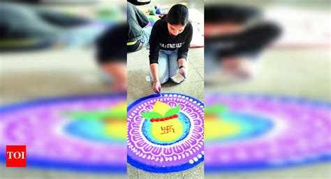 Youth Festival at Gadvasu Celebrates Artistic Talents with Rangoli and ...