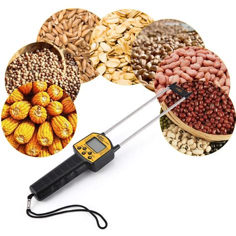Real Instruments AR991 Digital Grain Moisture Meter Smart Sensor Use ...