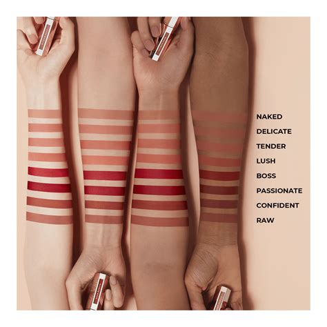 Sensuous Matte Lip Suit Liquid Lipstick • Raw