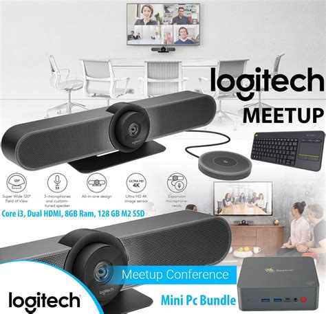 Image result for How to Use the Logitech Meetup