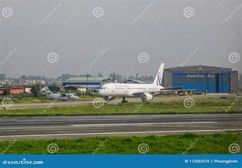 Tribhuvan Airport in Kathmandu, Nepal Editorial Photo - Image of ...