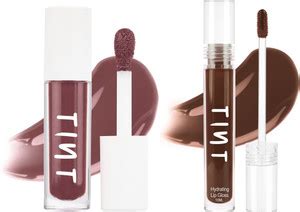 Tint Cosmetics Minx & Mocha Lipgloss, Light Weight, Long Lasting ...