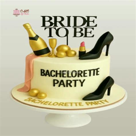 Bride To Be Bachelorette Cake – CAKE O CLOCKS