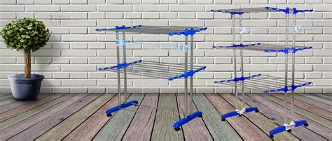 Mega stand Clothes Drying Rack Folding Stainless Steel Laundry Garment ...
