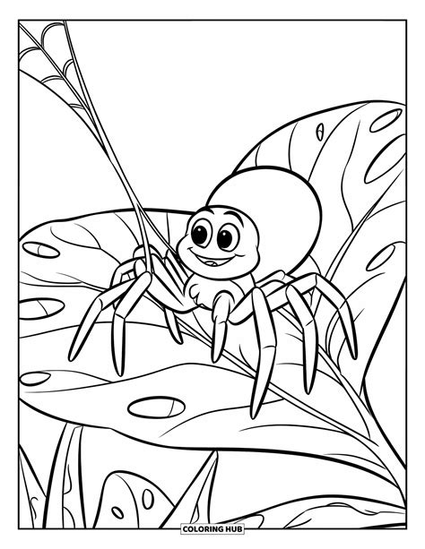 155+ Spider Coloring Pages for Kids & Adults (Free Printable PDFs)