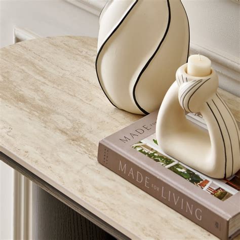 Buy Saga Console Table - Brown from Home Centre at just INR 39998.0