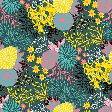 magical coral reef wallpaper - Free shipping | Happywall