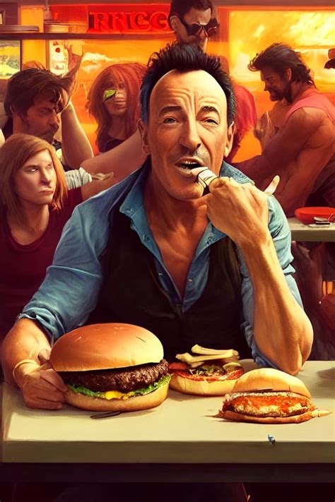 Image result for Bruce Springsteen Favorite Food