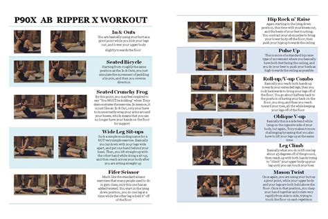 Ab ripper x full workout – Artofit