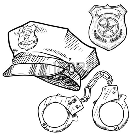 How To Draw A Police Badge | Free download on ClipArtMag