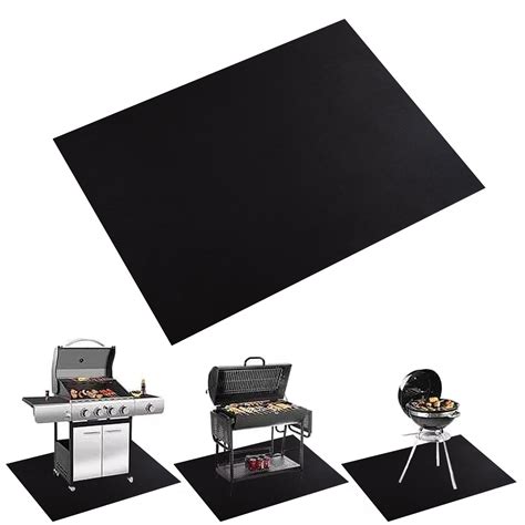 Under Grill Mat,Premium Grill Mat for Deck, Under Grill Floor Mats to ...